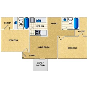 Walnut Creek Floorplan 4