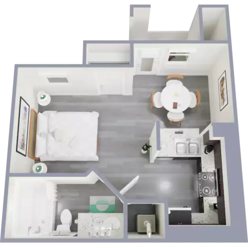 5 Oaks Floorplan 1