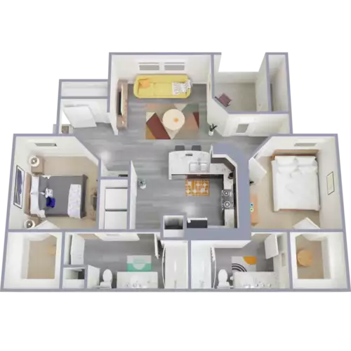 5 Oaks Floorplan 4