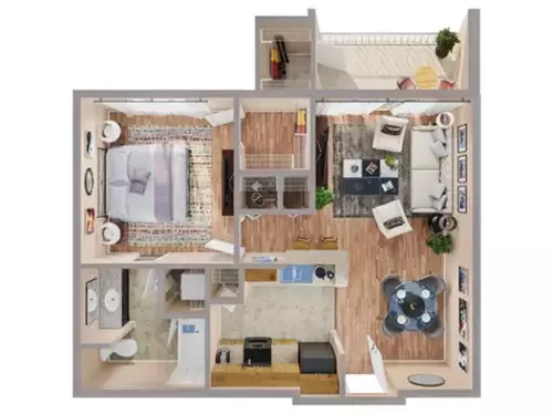 Advenir at Eagle Creek Floorplan 1