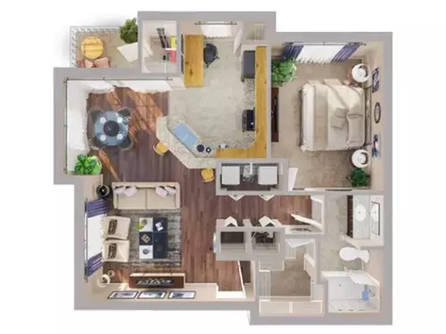 Advenir at Eagle Creek Floorplan 3