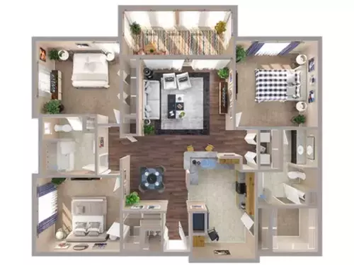 Advenir at Eagle Creek Floorplan 8