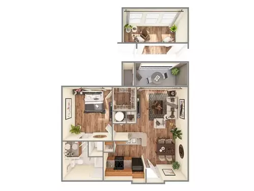 Advenir at Wynstone Floorplan 3