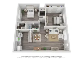 Allendale Village Apartments Floorplan 2