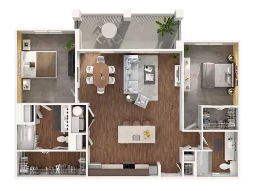 Allora Bella Terra Floorplan 7