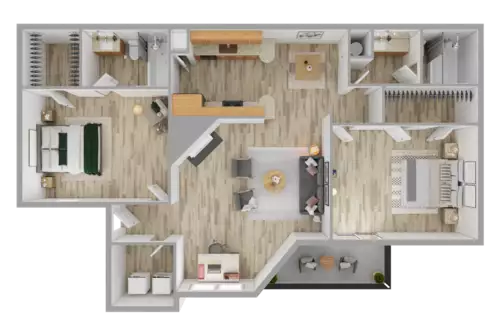 Archer at Willowbrook Floorplan 3