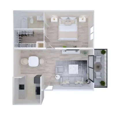 Ashford Santa Cruz Floorplan 1