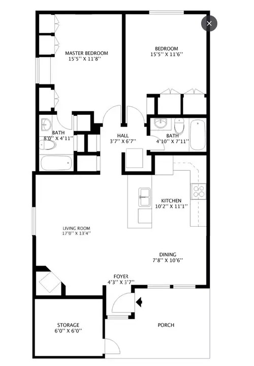 Aspen Forest Floorplan 1