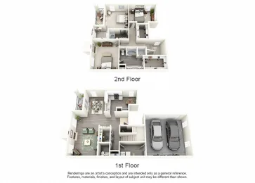 Aston at Cinco Ranch Floorplan 14