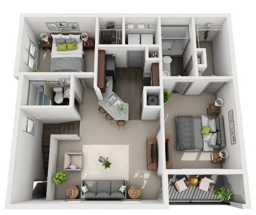 Avenues at Northpointe Houston Apartment Floor Plan 4