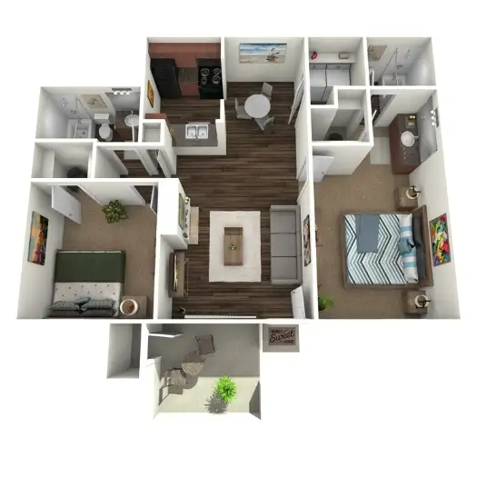 Avistar at Copperfield Floorplan 2