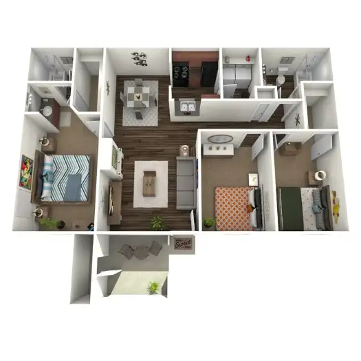 Avistar at Copperfield Floorplan 6