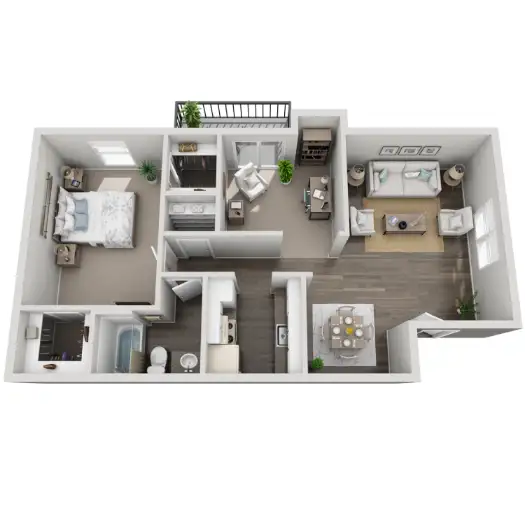 Banyan Shores Apartments Floorplan 2