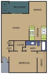 Beamer Place Apartments Floorplan 2