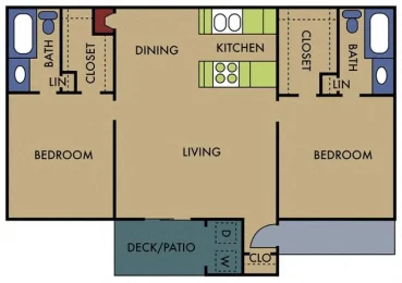 Beamer Place Apartments Floorplan 5