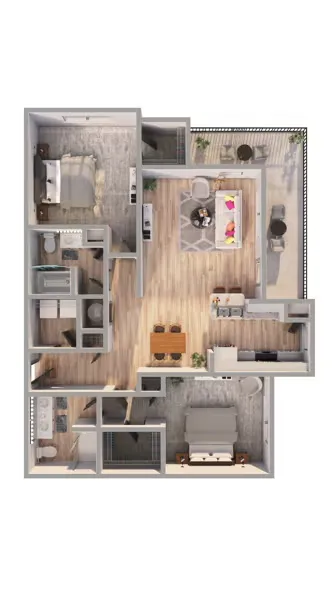 Brea Luxury Floorplan 6