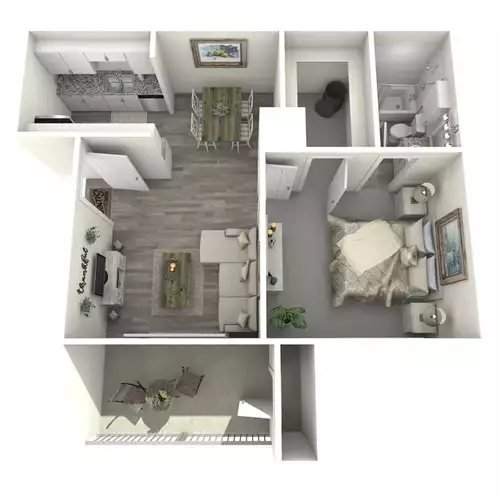 Brookfield Apartments Floorplan 1