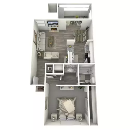 Brookfield Apartments Floorplan 4