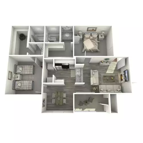 Brookfield Apartments Floorplan 6