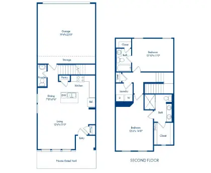 Camden Long Meadow Farms Floorplan 1