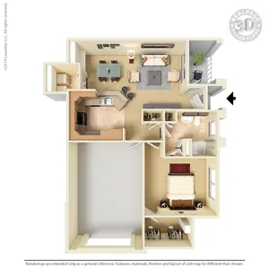 Campanile At Justice Park Floorplan 1