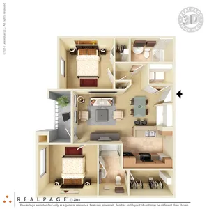 Campanile At Justice Park Floorplan 3