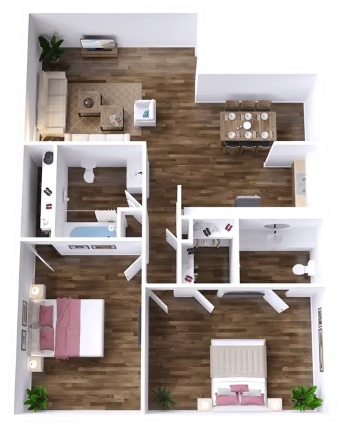 Casa Grande Apartments FloorPlan 3