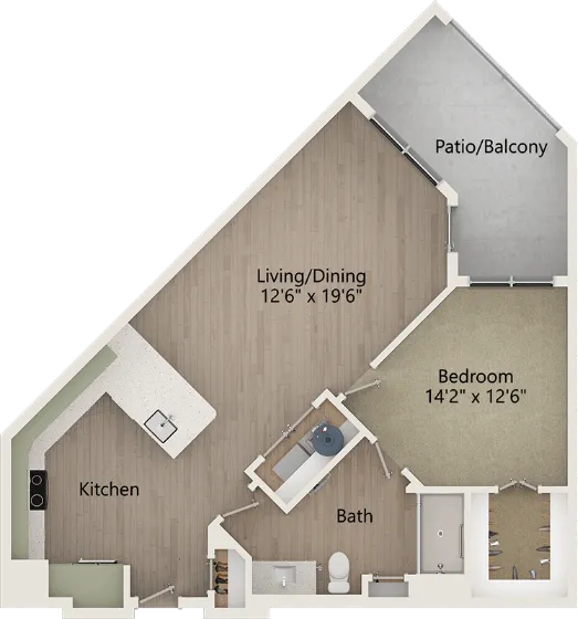 Casella Apartments Floorplan 2