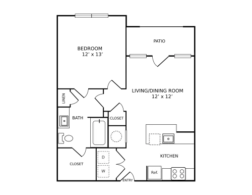 Cendana District West Floorplan 1