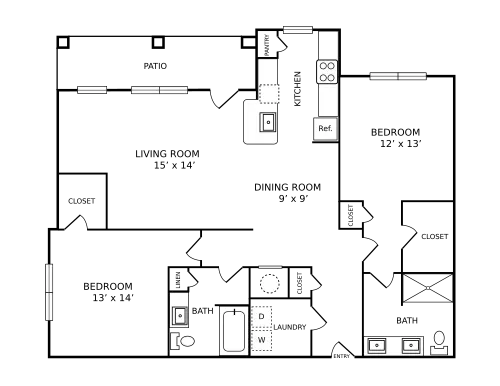 Cendana District West Floorplan 10