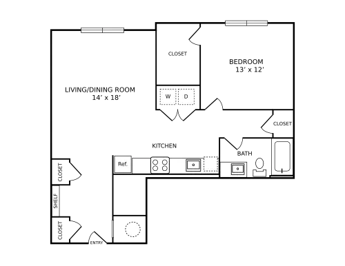 Cendana District West Floorplan 3