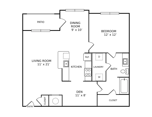 Cendana District West Floorplan 4