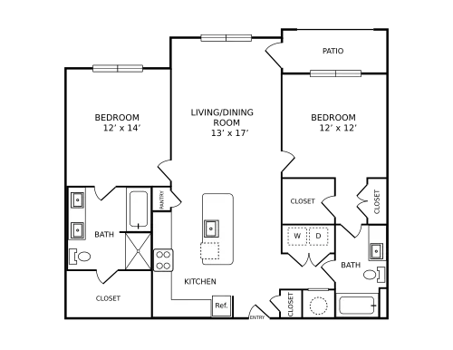 Cendana District West Floorplan 8