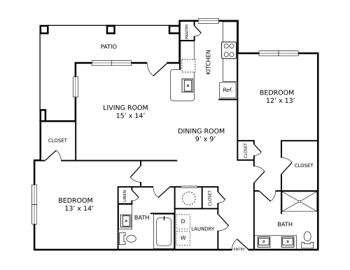 Cendana District West Floorplan 9