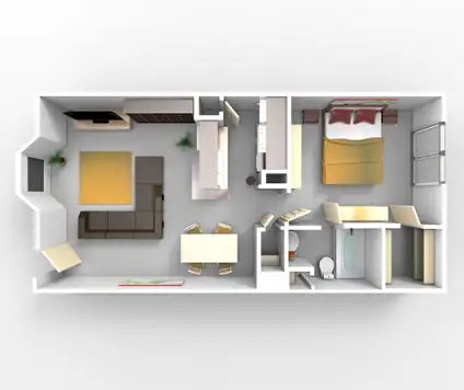 Cerca Demi Apartments Floorplan 5