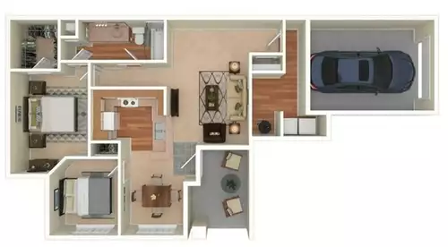 Chartwell Court Apartments Floorplan 2