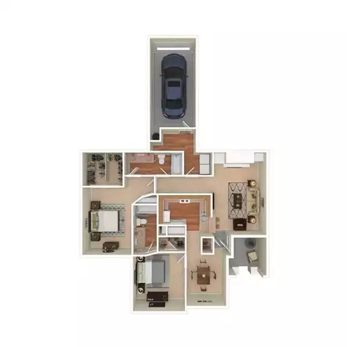 Chartwell Court Apartments Floorplan 4