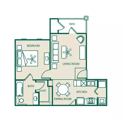 Copperwood Ranch Floorplan 1