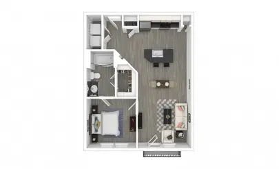 Cortland West Plano Rise Apartments FloorPlan 1