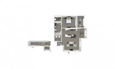 Cortland West Plano Rise Apartments FloorPlan 11