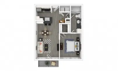 Cortland West Plano Rise Apartments FloorPlan 3