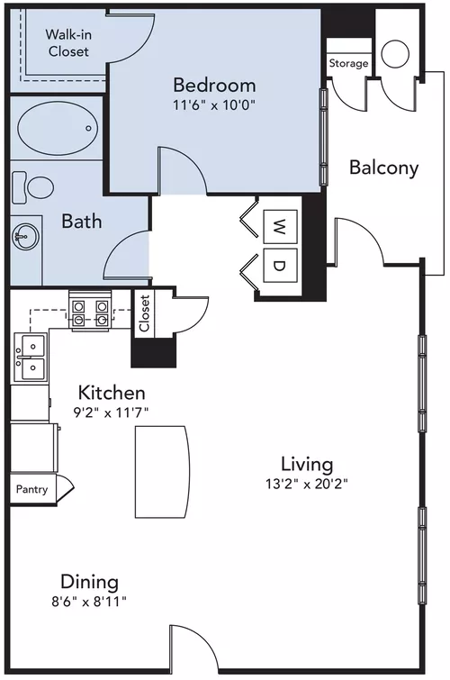 Costa Ibiza Apartments Floorplan 1