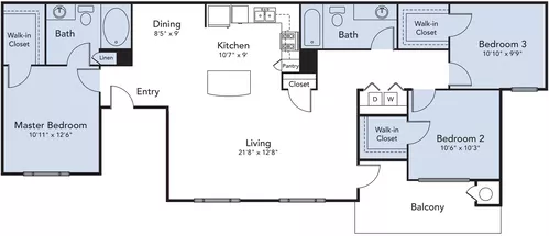 Costa Ibiza Apartments Floorplan 3