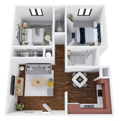 Crossings at Alderson Floorplan 2