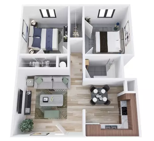 Crossings at Alderson Floorplan 3