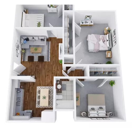 Crossings at Alderson Floorplan 4