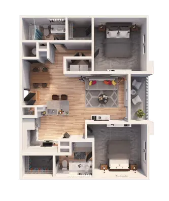 Cyan Cinco Ranch Floorplan 4