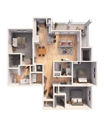 Cyan Cinco Ranch Floorplan 7