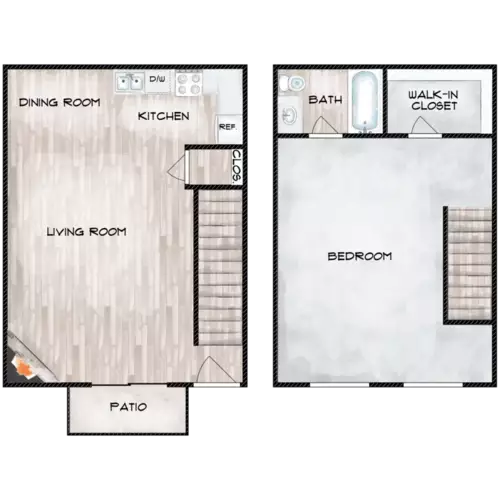 Dover Pointe Floorplan 3