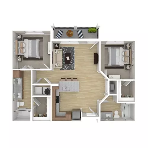 Enclave at Lake Pointe Floorplan 2